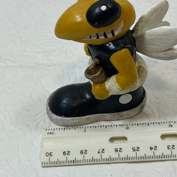 VTG Georgia Tech Yellow Jackets "Buzz" Mascot Collegiate Figurine Standing 3.5" - Picture 6 of 9